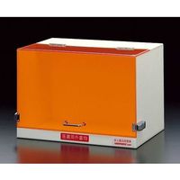 サンプラテック 卓上薬品保管庫 450A型 遮光透明の鍵付き扉 02535 1台 64-3683-95（直送品）