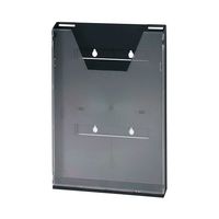 ハヤノ産業 カタログラック ブラック FCR-400BK 1個 64-0957-40（直送品）