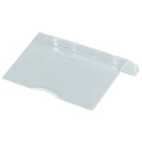 ハヤノ産業 カタログラック用リーフレットラックカバー A4判3つ折 10枚セット FCR-439 1セット(10枚) 64-0957-48（直送品）