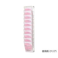 ハヤノ産業 壁掛ラック A4判 1列10段 クリア FPRW-101S-C 1個 64-0957-66（直送品）