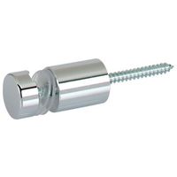 ハヤノ産業 壁面パーツFSN20ー12Cr クローム 盗難防止 10個セット FSN2012C 1セット(10個) 64-0959-49（直送品）