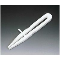 サンプラテック PTFE先平ピンセットガイド付 200L(ガイド付) 04962 1本 64-3681-87（直送品）