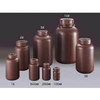 サンプラテック PE広口遮光瓶 3L 02915 1本 64-3684-28（直送品）