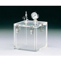 サンプラテック アクリル真空デシケーター SB型 00181 1台 64-3682-71（直送品）