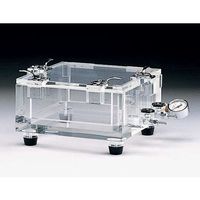 サンプラテック アクリル真空デシケーター UB型 00175 1台 64-3682-99（直送品）