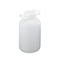 サンプラテック PE広口瓶 10L 02090 1本 64-3684-74（直送品）