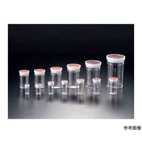 サンプラテック スチロール容器A型(押蓋式) 5mL ※ケース販売(100本入) 02186c 1箱(100本) 64-3690-48（直送品）