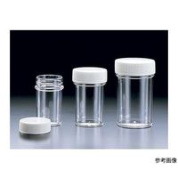 サンプラテック スチロール容器C型(捻蓋式) 140mL ※ケース販売(50本入) 02210c 1箱(50本) 64-3690-72（直送品）