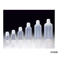 サンプラテック C型投薬瓶（コップ付き） 凸凹目盛り 未滅菌100mL 調剤用（100本） 25050 1組（100本） 64-3687-79（直送品）