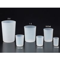 サンプラテック ポリディスカップ 1L (100個) 01994 1ケース(100個) 64-3692-81（直送品）