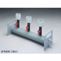 サンプラテック マニホールド装置(多検体用) 3連式 01049 1台 64-3693-67（直送品）