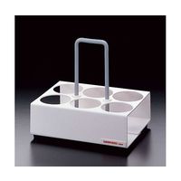 サンプラテック 卓上試薬瓶ホルダー手提型 THー6型 02391 1台 64-3695-21（直送品）