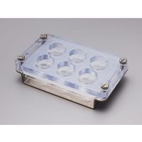 サンプラテック iPーTECR灌流アタッチメント 6ウェルプレート用ホルダー 6wellーH 30526 1個 64-3697-02（直送品）