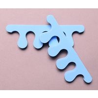 アズワン 足指パット青(白マット袋) 64-3967-06 1ケース(1000個)（直送品）