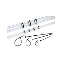 ヘラマンタイトン MCTMP200 メタルコンテントタイ クロ 1セット(100本)（直送品）