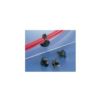 ヘラマンタイトン SFC3 プツシユマウント 標準 クロ 100個 1セット(100個)（直送品）