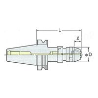 日研工作所 センタスルーNPUドリルチャック BT50-NPU13C-90 1式 62-3644-12（直送品）