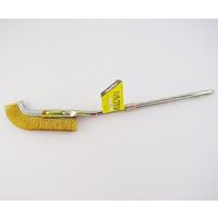 サンフレックス 先曲チャンネルブラシ(真鍮線) No.5626 1本 62-4937-15（直送品）