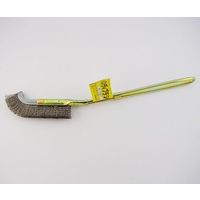 サンフレックス 先曲チャンネルブラシ(ステン線) No.5627 1本 62-4937-16（直送品）