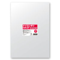 シモジマ ナイロンポリ K30-43 006679824 1袋(100枚)