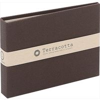 ナカバヤシ テラコッタ ポケットアルバム L1段 ブラウン TER-LP-70-BR 1冊