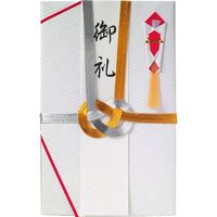 スズキ紙工 金封 特中 大阪折 檀紙 御礼金封 ス-0811 1個