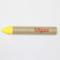 日本理化学工業 キットパスミディアム ライスワックス 紙巻 黄 KMRW-Y 1個