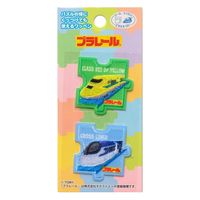 パイオニア パズル式ワッペン トミカ 「イエロードクター＆クロスライナー」2枚入 シール・アイロン両用タイプ TOM650-TOM59（直送品）