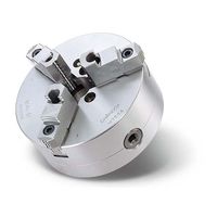 ファーステック 直装型3爪生硬兼用スクロールチャック FT-A6-10 1台 63-1409-63（直送品）