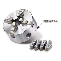 ファーステック 4爪強力型 アジャスタブルスクロールチャック FT-FCT09 1台 63-1409-80（直送品）