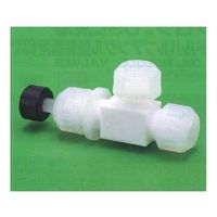 ユニバーサル USLーPTFE ニードルバルブ アングル型 1/4"φ 00U-190-01N 1個 62-7085-78（直送品）