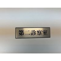 光 サインプレート 第二診察室 PL110-152 1セット(5枚) 359-9676（直送品）