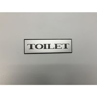 光 サインプレート TOILET PL110-170 1セット(5枚) 359-3295（直送品）