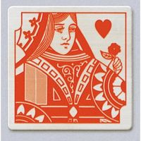 光 サインプレート トランプ 女 FS893-22 1枚 359-8043（直送品）