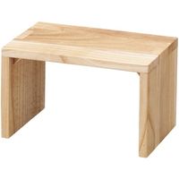 アズワン 木製コの字ディスプレイ ナチュラル W20cm 65-9345-55 1個（直送品）