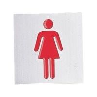 光 サインプレート レッド RA1117-8 1枚 360-2828（直送品）