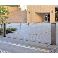 四国化成建材 電動チェーンゲートS1型 W4540 開口幅4000 ステンレス CGS1-4000D 1個（直送品）