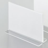 光 T型メニュー立て T-1 1セット(10個) 353-1871（直送品）