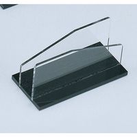 光 メニュー立て 黒 NA214-1 1セット(4個) 352-9010（直送品）