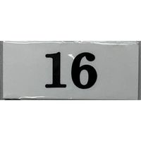 光 サインプレート 16 UP370A-16 1枚 359-9704（直送品）