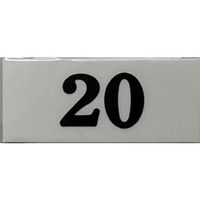 光 サインプレート 20 UP370A-20 1枚 360-1267（直送品）