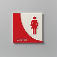 光 サインプレート Ladies SCP-8 1個 359-3376（直送品）