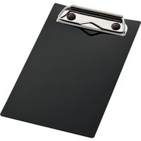 光 クリップボード 用箋挟み 黒 Y-84-3 1セット(5個) 562-7215（直送品）
