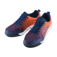 丸五 マンダムニット#001 オレンジ/ネイビー 24.5cm MNDMNIT001-O/N-245 1足 62-8951-84（直送品）