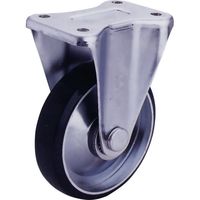 ユーエイ K・KB型キャスター(固定車・プレート式) UWKー100 1セット(2個)（直送品）