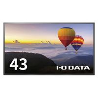 アイオーデータ 43型4K液晶ディスプレイ LCD-HU431DB 1個（直送品）