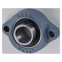 旭精工 鋳鉄製インサート軸受ユニット BLFL6J 1セット(6個入)（直送品）