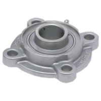 旭精工 ステンレス製 インサート軸受ユニット MUCFC206VNY 1個（直送品）