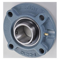 旭精工 鋳鉄製インサート軸受ユニット UCFCX12 1セット(2個入)（直送品）