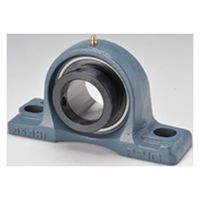 旭精工 鋳鉄製インサート軸受ユニット UGP211 1セット(2個入)（直送品）